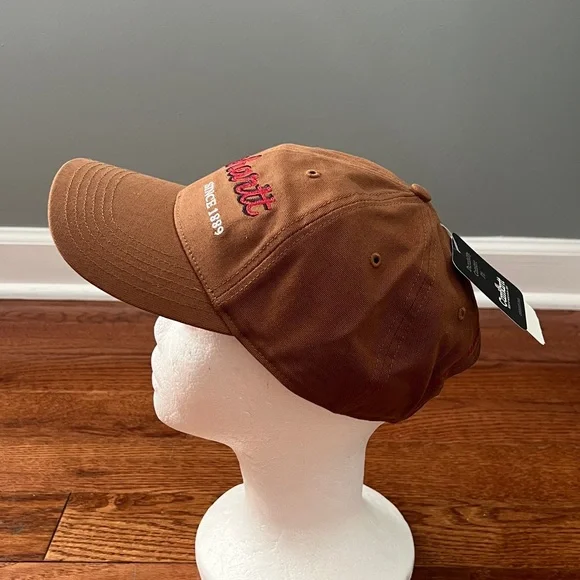 NWT- Vintage-Carhartt Since 1889 Embroidered Canvas StrapBack 2007  Hat - Picture 2 of 10